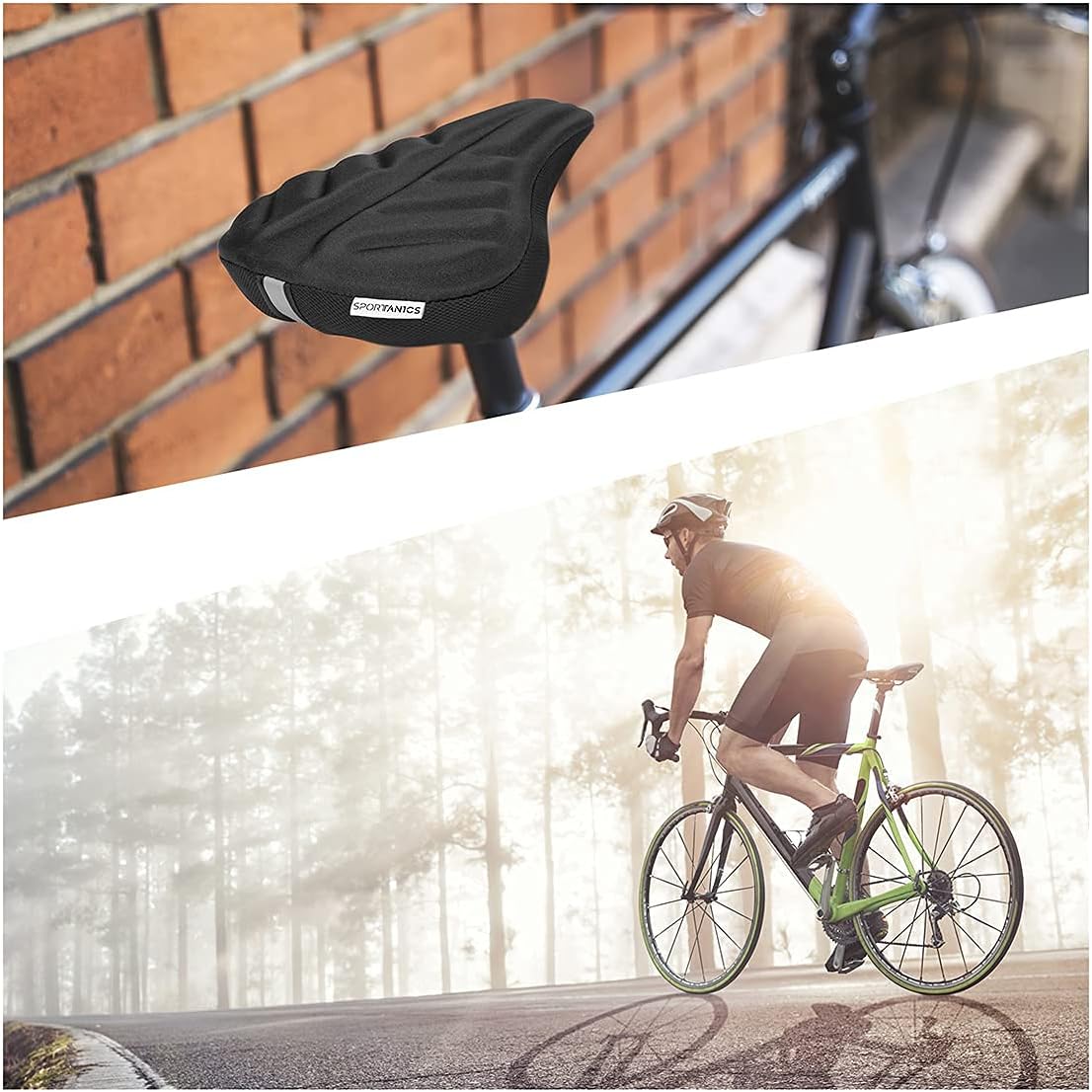Funda de gel para sillín bici Funda de gel para sillín bici